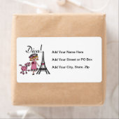 Blond Hair Diva Etiket (Insitu)