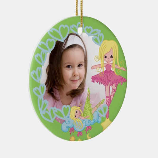 Blond Little Ballerina Keepomwille Ornament (Rechts)