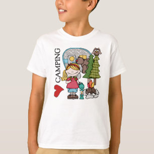 Blond meisje waar ik van hou t-shirt