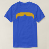 Blond Mustache T-shirt (Design voorkant)