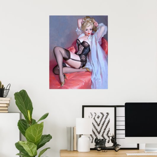 Blond Poster (Thuiskantoor)