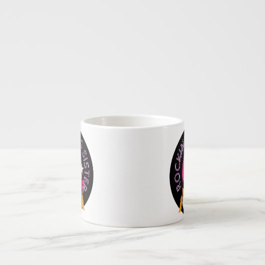 Blond Rocking Big Sister Espresso Kop (Voorkant)