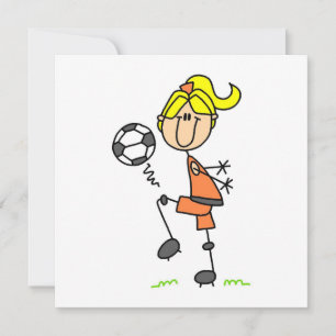 Blond teken Afbeelding voetballergierschotjes