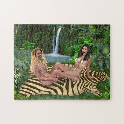 BLOND VS BRUIN LEGPUZZEL (Horizontaal)