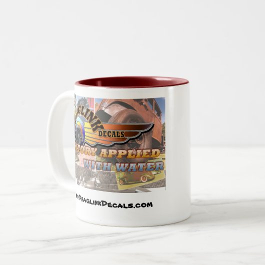 Blonddino-MOK Tweekleurige Koffiemok (Voorkant links)