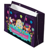 Blonde Alice - Tea Party Grand sac cadeau (Devant Angle)