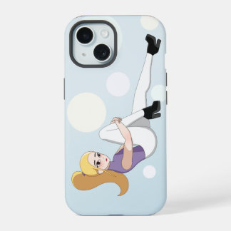 Blonde Anime Girl iPhone 15 Hoesje