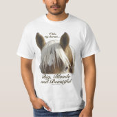 Blonde Belgium T-shirt (Voorkant)