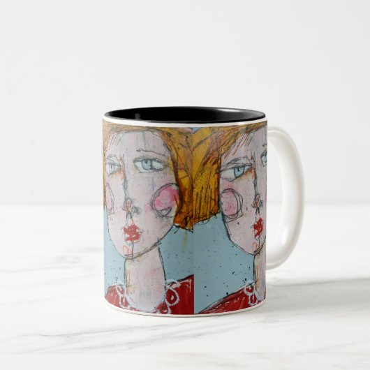 Blonde Bombshell 11oz Mug (Devant droit)