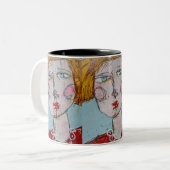 Blonde Bombshell 11oz Mug (Devant gauche)