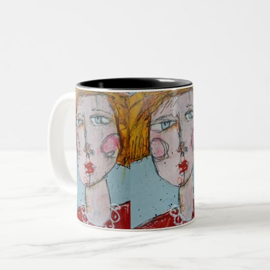 Blonde Bombshell 11oz Mug (Devant gauche)
