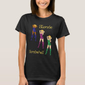 Blonde Bombshell-shirt T-shirt (Voorkant)