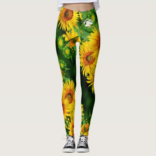 Blonde & Broke - Gepatterde Leggings (Voorkant)