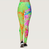 Blonde & Broke - Gepatterde Leggings - Witte Logo (Achterkant)