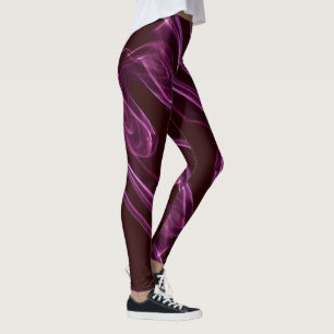 Blonde & Broke - Gepatterde Leggings - Witte Logo