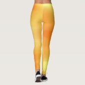 Blonde & Broke - Gepatterde Leggings - Witte Logo (Achterkant)