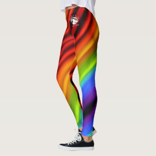 Blonde & Broke - Leggings à motifs - Logo Blanc