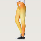 Blonde & Broke - Leggings à motifs - Logo Blanc (Gauche)