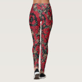 Blonde & Broke - Leggings à motifs - Logo Blanc (Dos)