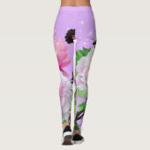 Blonde & Broke - Leggings à motifs - Logo noir (Dos)