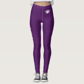 Blonde & Broke - Leggings FPH - Logo Blanc (Devant)