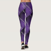 Blonde & Broke - Leggings FPH - Logo Blanc (Dos)