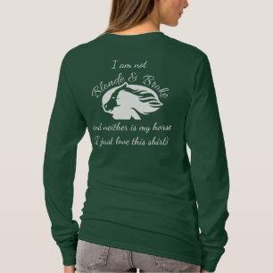 Blonde & Broke - Niet Blonde & Broke Shirt