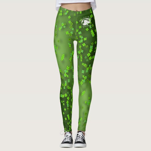 Blonde & Broke - St. Patrick's Day - Leggings (Voorkant)