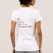 Blonde, Brunette, Redhead T-shirt (Achterkant)