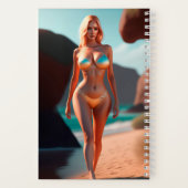 Blonde christina hendricks Carnet de marche (Verso)