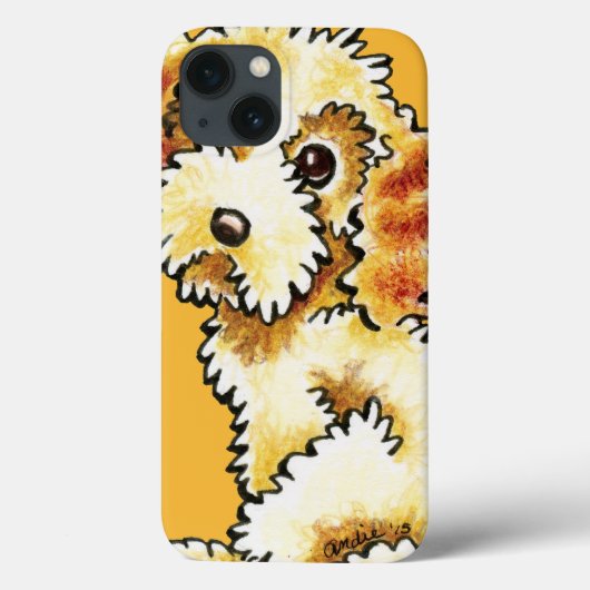 Blonde Cocker Spaniel Podle Mix Case-Mate iPhone Case (Achterkant)