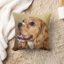 Blonde Cocker Spaniel Sierkussen