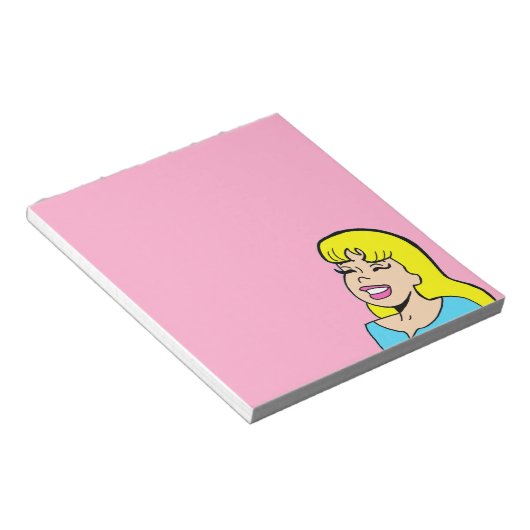 Blonde Combshell-laptop Notitieblok (Schuin)