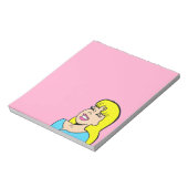 Blonde Combshell-laptop Notitieblok (Gedraaid)