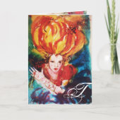 BLONDE EN MONOGRAME ROUGE (Devant)