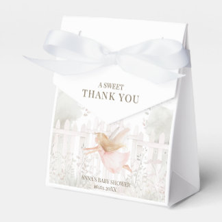 Blonde Fairy Baby shower Bedankt Bedankdoosjes