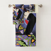 Blonde Fairy Floral Purple (En situation)