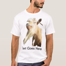 Blonde geit T-shirt