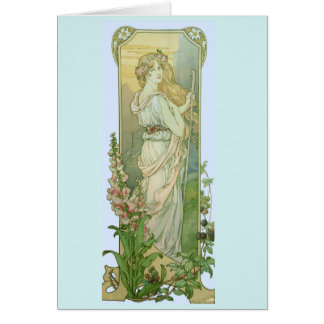 Blonde Girl in White