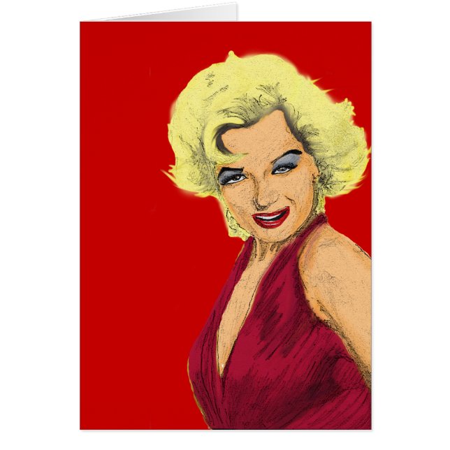 Blonde Glamor Girl (Devant)