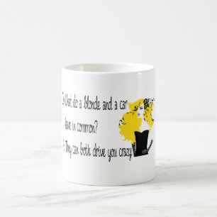 Blonde grap koffiemok
