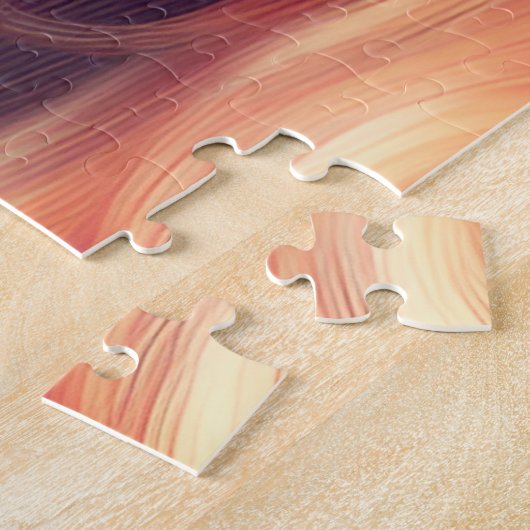 Blonde Haire Blue Eyed Bombshell Legpuzzel (Zijkant)