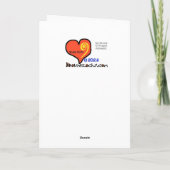 Blonde Homme Golfer Carte de voeux (Dos)