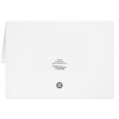 Blonde Horse Walk Dans La Carte de remerciements D (Dos Horizontal)