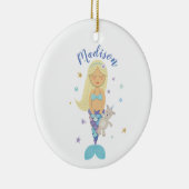 Blonde Little Mermaid Ornament (Rechts)