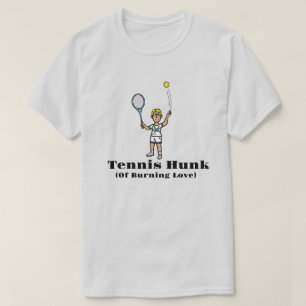 Blonde Male Tennis Hunk T-Shirt