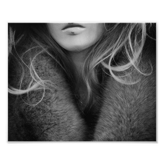 Blonde Mannequin Foto Afdruk (Voorkant)