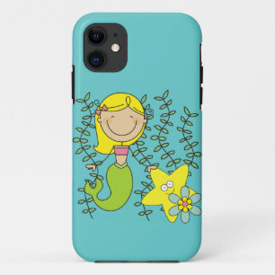 Blonde Meermin iPhone 11 Hoesje