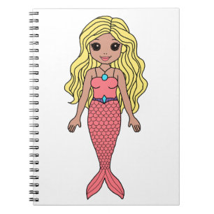 Blonde Mermaid Notitieboek