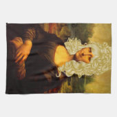 Blonde Mona Lisa Theedoek (Horizontaal)